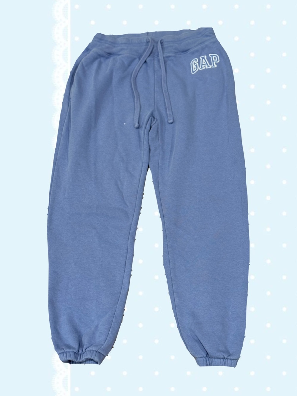 GAP LOGO JOGGER FLEECE SWEATPANTS